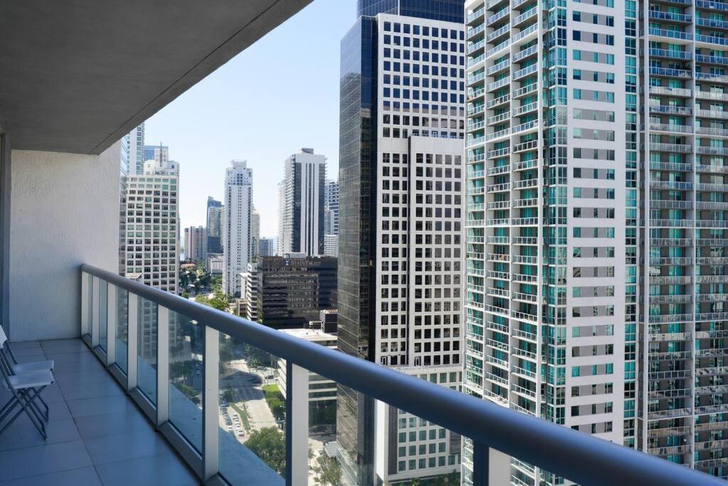 Wonderful 2 Bedroom Apt With Ocean Views At Icon Brickell Майами Экстерьер фото