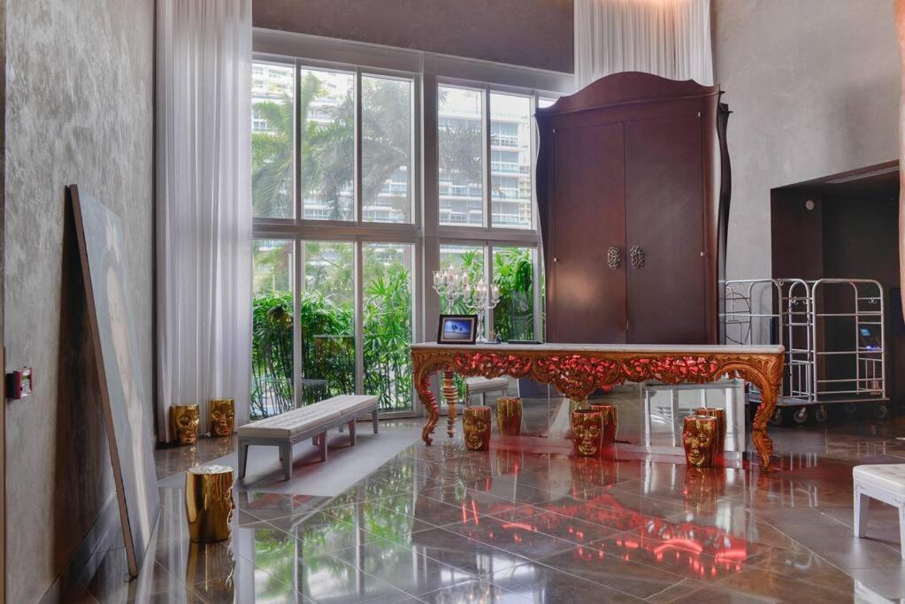 Wonderful 2 Bedroom Apt With Ocean Views At Icon Brickell Майами Экстерьер фото